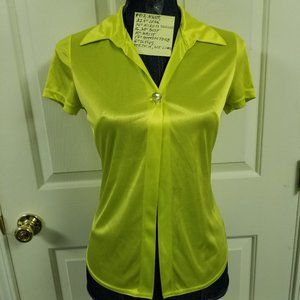#917B NWOT Mercury USA Bright Green Sexy Small Top